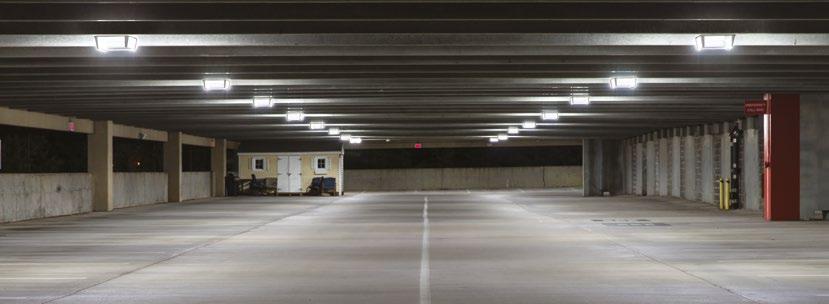 MULTI-LEVEL CAR PARKS There are few better opportunities for LED lighting than multi-level