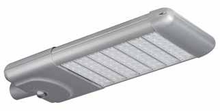 LED Street Light Available Wattages: 31W, 62W, 92W, 123W, 153W, 183W, 213W, 243W, 274W, 305W Features Built-in chimney effect heat dissipation structure with self-cleaning function Patented modular