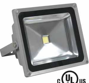 p.38 LED Flood Light Darkness is not an option with this powerful LED Flood Light from Lifetime Lights. Ranging from 10W up to 150W, there is an LED flood light for any of your lighting projects.