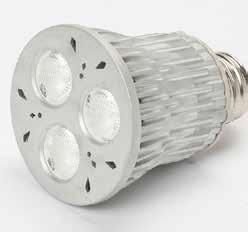 p.66 PAR20 MultiLens The PAR20- Mulit Lens LED replacement lamp is designed to accommodate most recessed down lights.