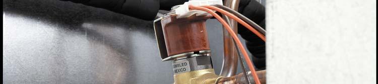 Condenser by pass valve