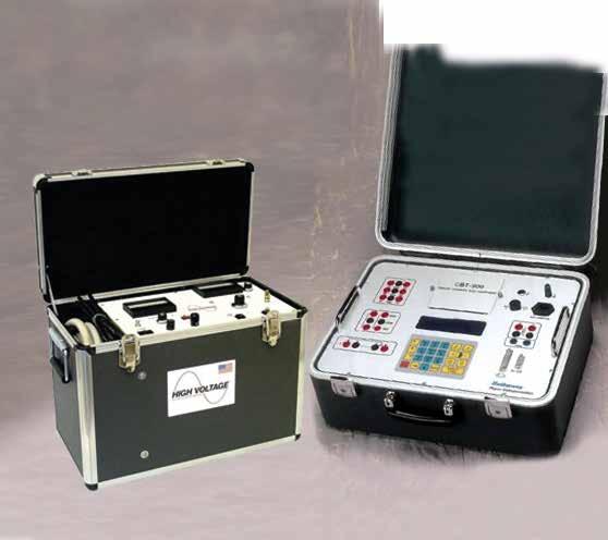 19 Phase Angle Tester 20 Secondary Injection Kit 21 Step Up Transformer (BT 12300) 22 Timer 23 Variable