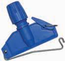 Spec: Packaging: plastic mop holder with threaded one-piece rigid aluminum mop handle.