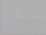 GRIGIO BIANCO GRIGIO MOCHA ISALA DOOR FRONTS Warm Grey Oak and Dove Grey Gloss mix with Cool Grey Gloss Panels (900mm high wall units) ISALA WORKTOP/UPSTAND Lactea Quartz