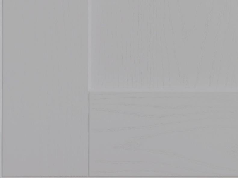 GRIGIO BIANCO GRIGIO MOCHA ISALA DOOR FRONTS Isala Warm Grey Oak & Remo Dove Grey Gloss mix with Cool Grey Gloss panels (900mm high) ISALA WORKTOP/UPSTAND Lactea Quartz