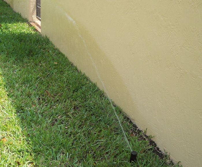 Basic Repairs and Maintenance for Home Landscape Irrigation Systems 5 The arc and/or radius of some sprinklers are adjustable and should be checked regularly to make sure they are irrigating the
