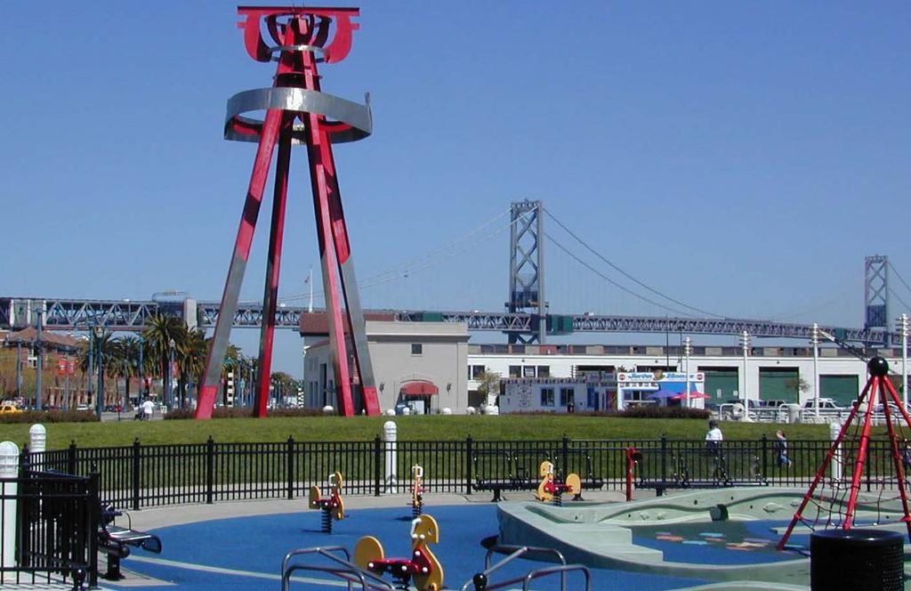 In 2006, the Redevelopment Agency further improved the park with a new children s play area, harbor master and marina community building in coordination with the Port.