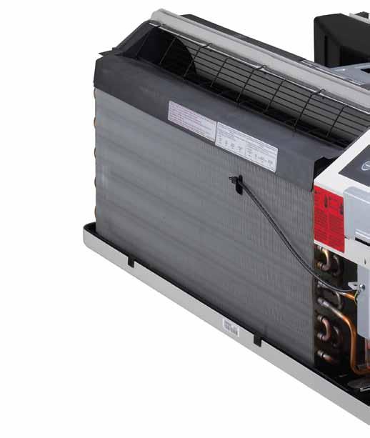 Packaged terminal air conditioners PTAC Features & Benefits Separate Indoor & Outdoor Motors* Dual motor configuration allows the lowest sound rating in the industry while also promoting the highest