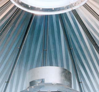 These design features simplify dryer erection, improve dryer appearance and promote a long dryer life.