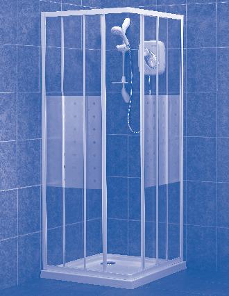Shower Enclosures Corner Entry Shower Enclosure Package Deal* Bi-Fold Door Shower Enclosure Package Deal* Package Deal