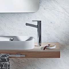 WASHBASIN FAUCETS WITH A POWERFUL AURA THE TOP-OPERATED MODELS A classic was rarely as flexible!