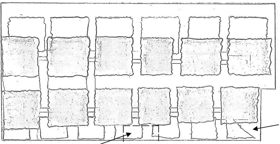 LAYOUT FOR SIMULATED COALS Due to the many pan sizes and shapes there is not an exact pattern and these coal layouts are intended as a guide to illustrate the general principles.