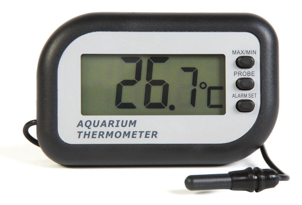 aquarium & thermometers garden preset high/low alarm ideal for tanks & ponds MAX/ MIN 15 x 52 x