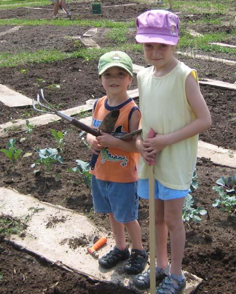 Building Community through Gardening.