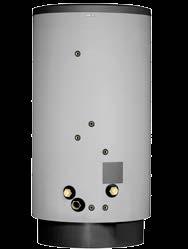 Indoor comfort Hot water supply Storage tanks NIBE VPB 500 1000 VPB is a range of efficient water heaters, with a wide range of applications, which are suitable for connections to heat pumps, gas or