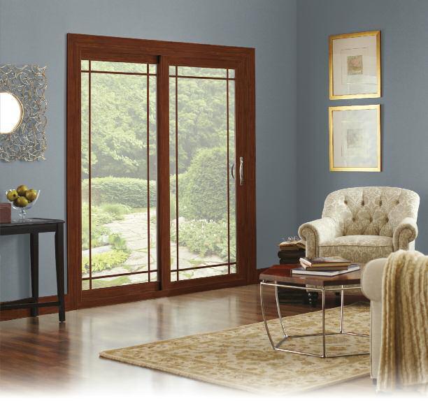 Contemporary-Style Sliding Patio Door - 3" Rails Casual Elegance with Architectural Appeal This superbly built door will infuse your home with the warmth and beauty of natural sunlight, while