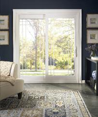 Frame Finishes and Handles Decorative Grids and Glass Options Our carefully selected color palette lets you create the ideal patio door one that complements the architectural style of your home as