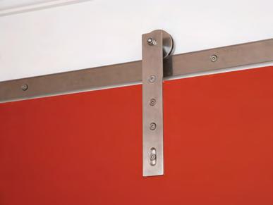 The exposed stainless rail is popular in residential, commercial and heavy