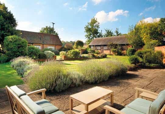 Garden The property is approached from James Lane over a gravel track which leads to a private driveway entered through electric 5-bar gates, leading to a gravelled sweep beside the house and
