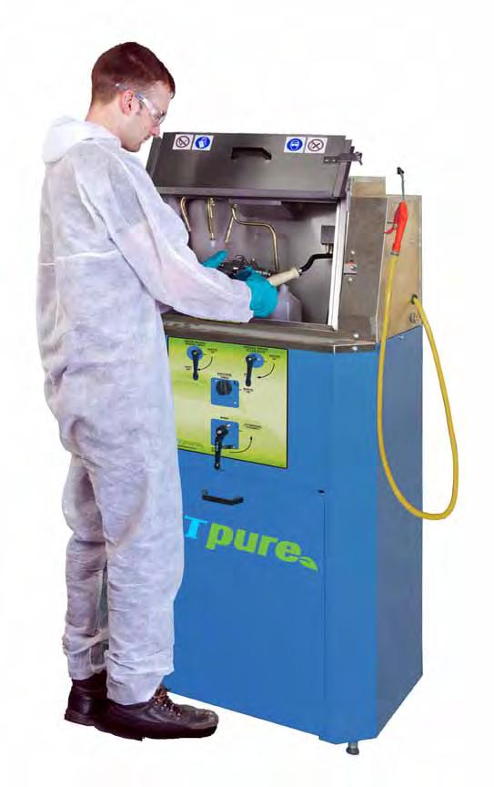 solvent cleaner Key Benefits All-in-one solution : Versatile systems designed for cleaning gravity fed and suction* paint guns, PPS, and other disposable cup adapters High efficiency : High fluid