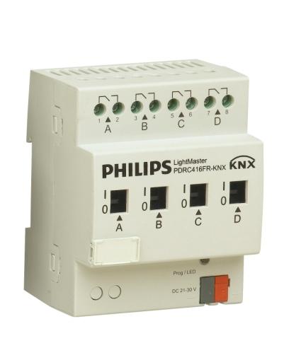3.4 Actuators 3.4.1 LightMaster Relay Actuators PDRC416FR-KNX, PDRC816FR-KNX PDRC1216FR-KNX These relay actuators are designed to control any type of switched load and are