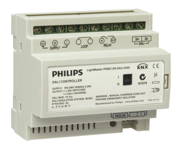 3.4.3 LightMaster Dimmer Actuator PDLPC416FR-KNX This device is a standard protocol dimmer actuator designed to provide cost-effective control of dimmable luminaires.