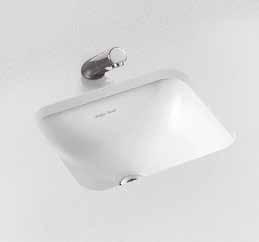 Plumb Center CONTOUR 21 42cm Rectangular Under-Countertop Basin with Overflow Business & Leisure Basins C21049 S268901 355 T645567 fixing clips & bolts (set of 4) (not supplied) fixing detail for