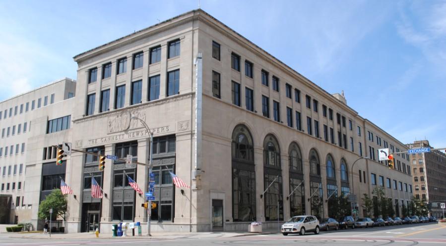 It has been a major city landmark since the Genesee Valley Trust Company completed its construction in 1930.