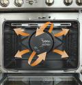 variation Fast preheats and precise oven temperature ensure consistent results Sabbath function available in main ovens 2-HOUR RAPID SELF-CLEANING CYCLE Pro
