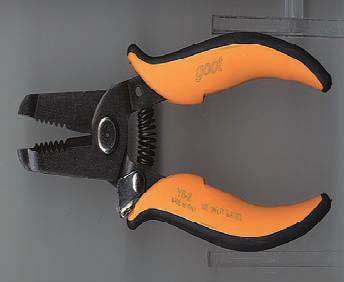 MICRO PLIERS YP-10 PRECISION WIRE STRIPPERS (CUT & STRIP) YS-2/3 40 Tip Shape 1.2 Unit 全 mm 28.5 6 13 Unit (mm) 49 40 30 28 26 24 22 AWG 0.2 0.3 0.4 0.