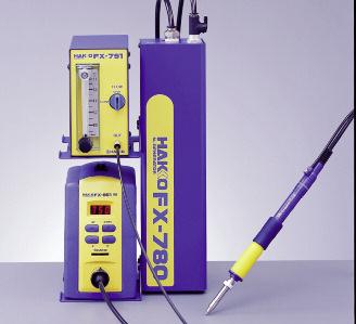 S o l d e r i n g The Hakko N 2 Soldering System can be used with any Hakko soldering station that has a nitrogen compatible handpiece. 21 U.S. Patent number D554,550.