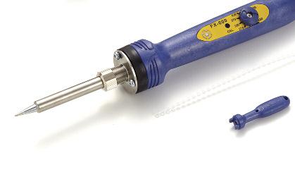 S o l d e r i n g The Hakko FX-600 soldering iron is a basic soldering iron for soldering electrical wires, terminals, and
