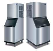 Manitowoc Ice offers its bite-sized nugget ice in the RNS Series ice machines with up to 1130 lbs. (513 kg) of daily ice production.