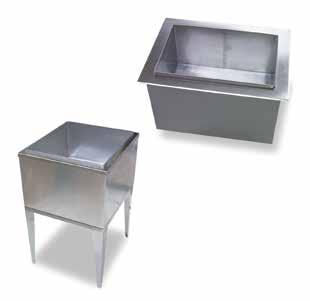 Drop-in and Freestanding Ice Chests Freestanding and drop-in versions offered with and