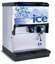 S-150 with water valve option Standard Features Ice Storage Capacity S-200 S-250 with water valve option and Manitowoc i-450 ice machine S-150 S-200 S-250 Lighted