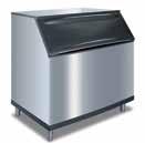 PVC Base Molding Protects metal from dents and scratches when cleaning beneath bin.