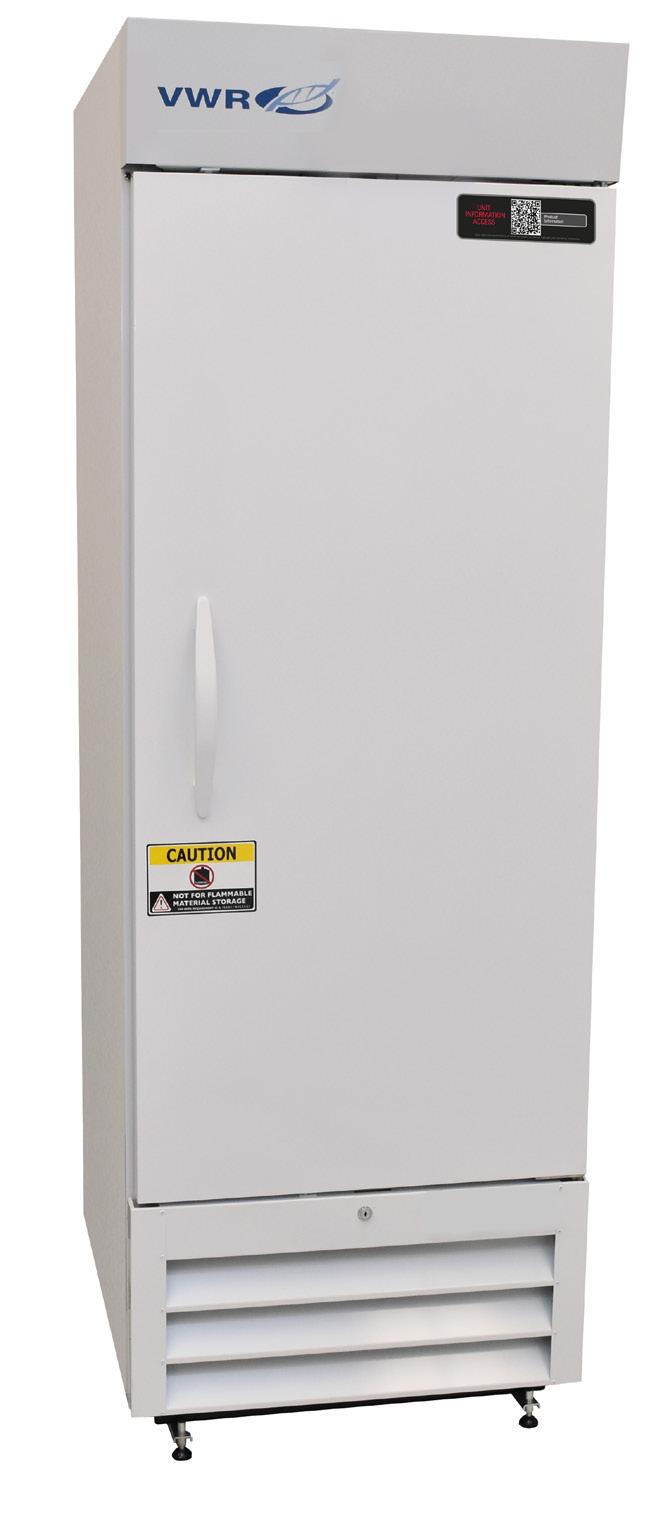 VWR Standard Series Solid Door Refrigerators New and improved for General Purpose applications.