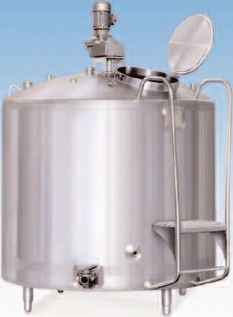 PRODUCT CATEGORY: STAINLESS STEEL PROCESSING TANKS Model PZ -Sloped Bottom, Side Outlet Processor The Walker Model PZ processor is a multi-purpose unit providing mixing and blending with fast heating