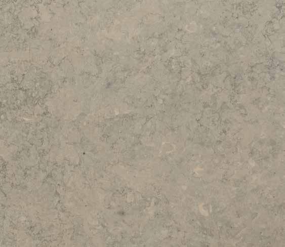 Portuguese limestone, with a blend of soft pewter