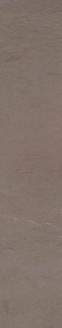 STONE LOOK PORCELAIN grey mud sand Left: Foussana grey 3in x 6in on floor FOUSSANA Stone Look