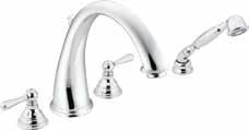 YB5408 Towel Ring YB5486 Available in Chrome only *Requires rough in 3320 IN WALL FAUCET With hand shower