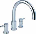 FAUCETS Three-hole 4874 NEW Four-hole with Hand Shower 4875