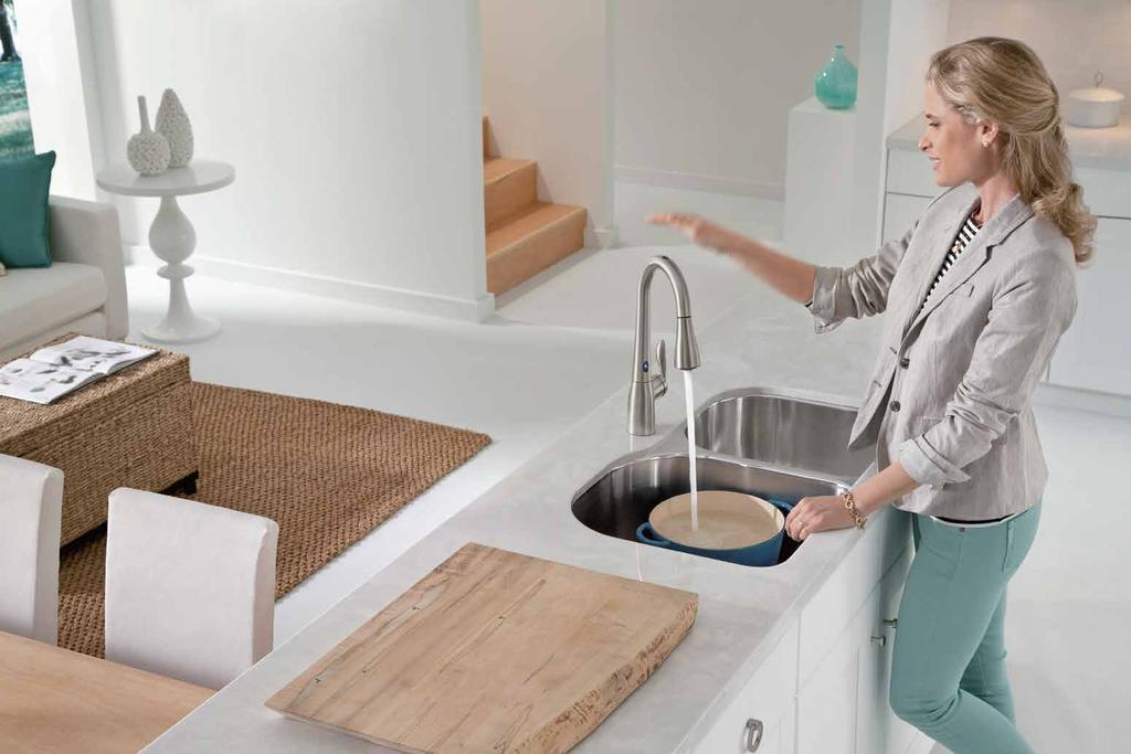 NEW! WAVE GOODBYE TO CHORES AND HELLO TO HANDS-FREE CONVENIENCE.