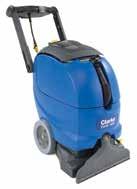 Vacuum Cleaners and Extractors 138 See our website for more Floor Machines Clarke CarpetMaster 200 Series Dual Motor