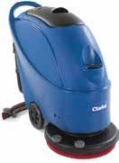 8 gal solution tank/1 gal recovery tank Optional carpet kit available NIL107408161 $815.56 Clarke MA50 15B Battery-Operated Scrubber 15" scrub path 3.