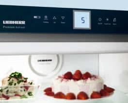 creates a much larger storage capacity and keeps the freezer constantly maintained to the exact degree.
