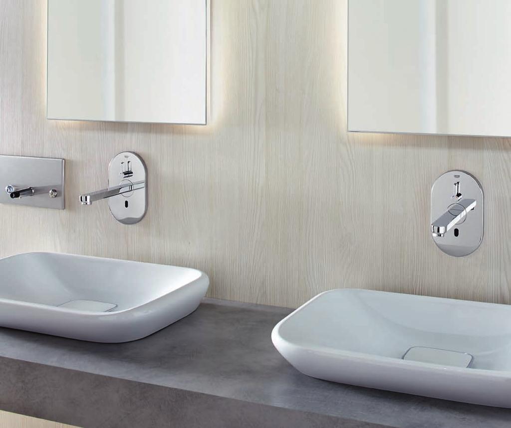 The hands-down winner for great hygiene. infrared technology is traditionally used mainly for basins and urinals.