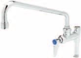 B-TEE-RGD Accessory Tee Assembly Rigid tee assembly for T&S pre-rinse units Chrome plated tee can be retrofitted to existing pre-rinses Provides additional water source for accessory applications