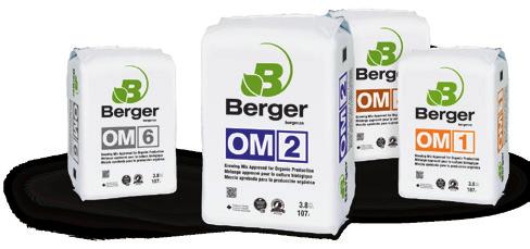 Organic Mixes Composed entirely of materials approved for use in organic agriculture by OMRI and other accredited certification
