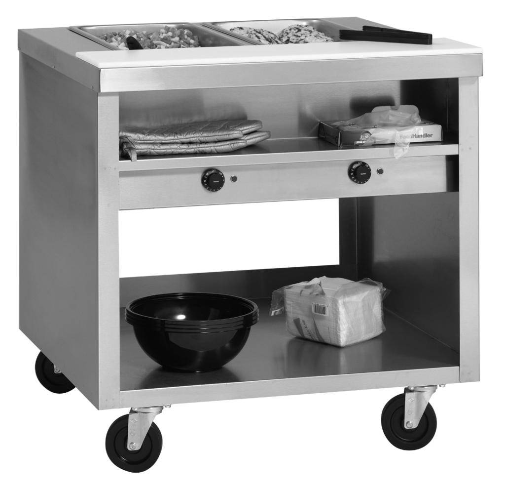 E-Chef Hot Food Table Original Instructions Installation, Operation and Maintenance Manual This manual is